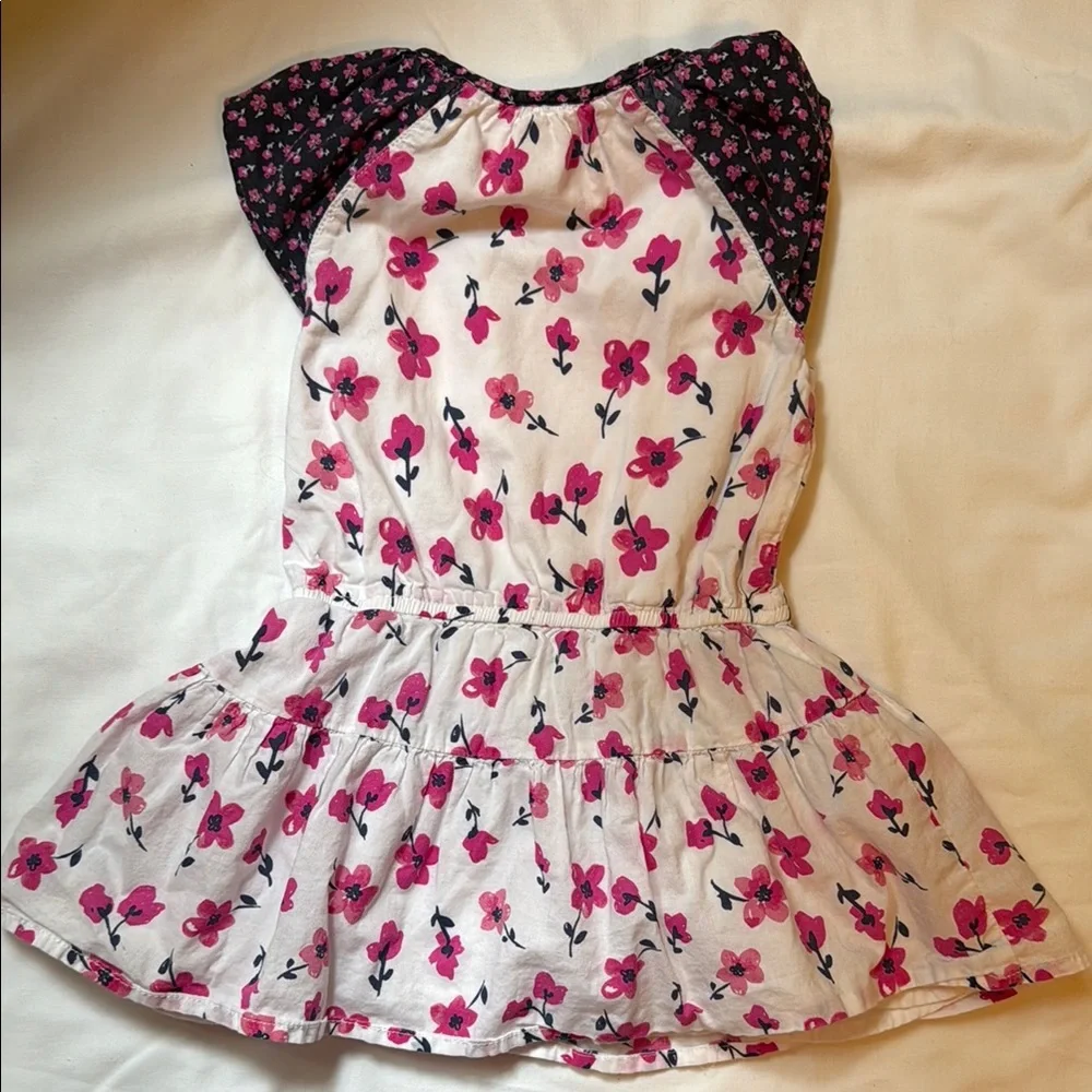 OshKosh B'gosh Pink and navy Floral Dress